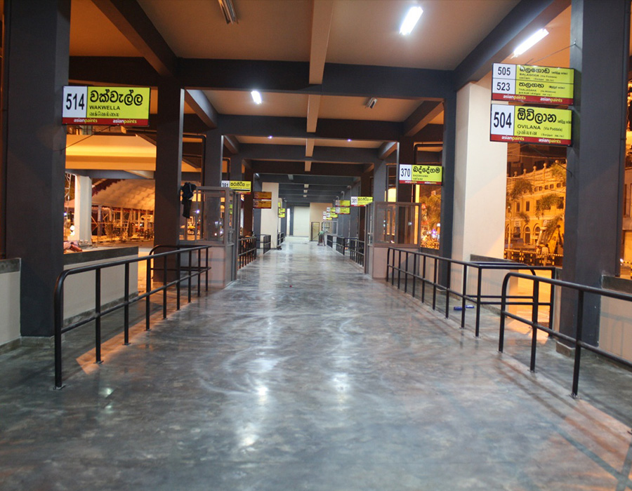 Central Bus Stand at Galle 